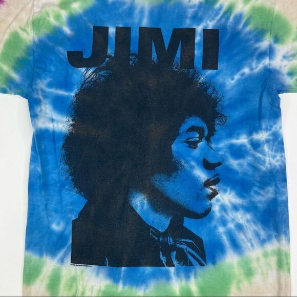 Jimi Hendrix Tie-Dye Short Sleeve Tee Size Small - Picture 4 of 4